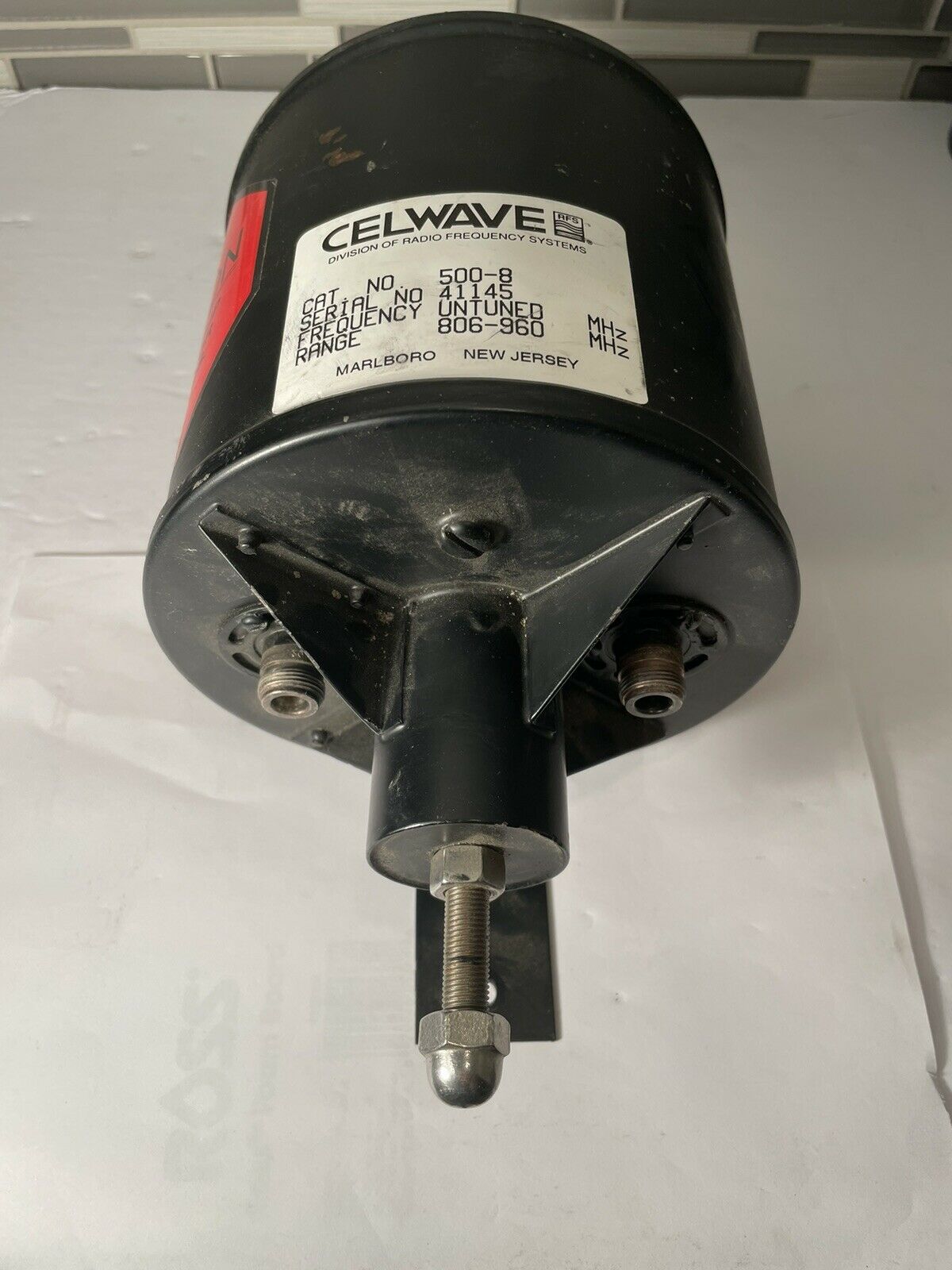900MHz Celwave 5008 High Q Bandpass Filter